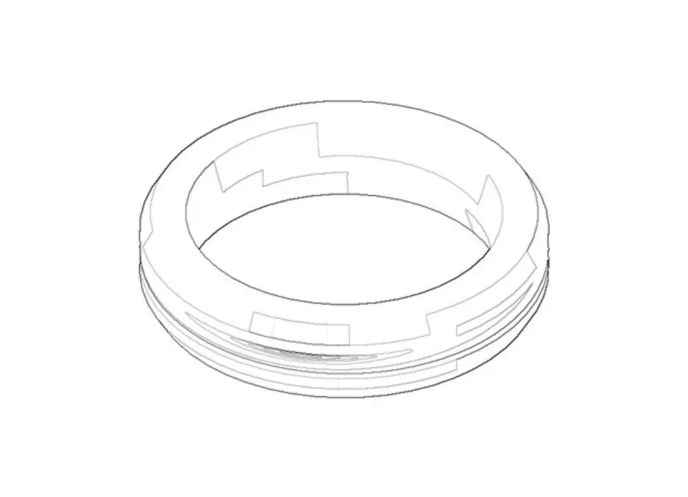 DORNBRACHT Ring Einsatz für Spülbrause ERSATZTEILE 90141505600 D. 23 x 5 mm, 9014150560090 Galeriebild 1